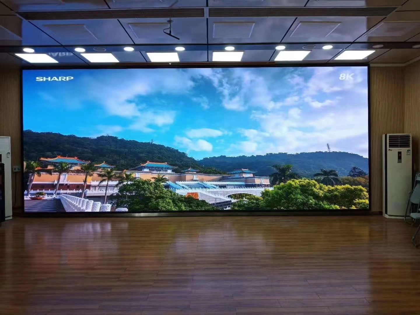 成都某單位大廳P3室內(nèi)LED顯示屏