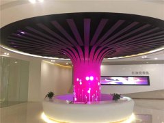 廣東某市法院P3室內(nèi)全彩異形屏